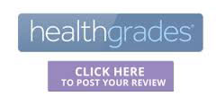 healthgrade logo click here to post your review
